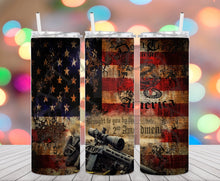 Load image into Gallery viewer, 2nd Amendment Tumbler