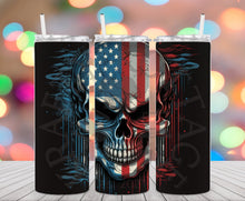 Load image into Gallery viewer, American Skull Tumbler