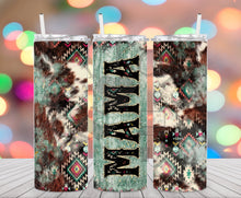 Load image into Gallery viewer, Cowhide Mama Tumbler