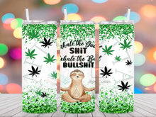 Load image into Gallery viewer, Inhale-Exhale Sloth Tumbler