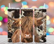 Load image into Gallery viewer, Leopard Highland Tumbler