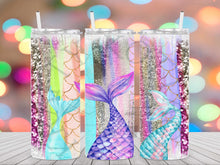 Load image into Gallery viewer, Mermaid Tails Tumbler