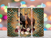 Load image into Gallery viewer, Western Horses Tumbler