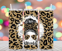 Load image into Gallery viewer, Leopard Mom Life Tumbler
