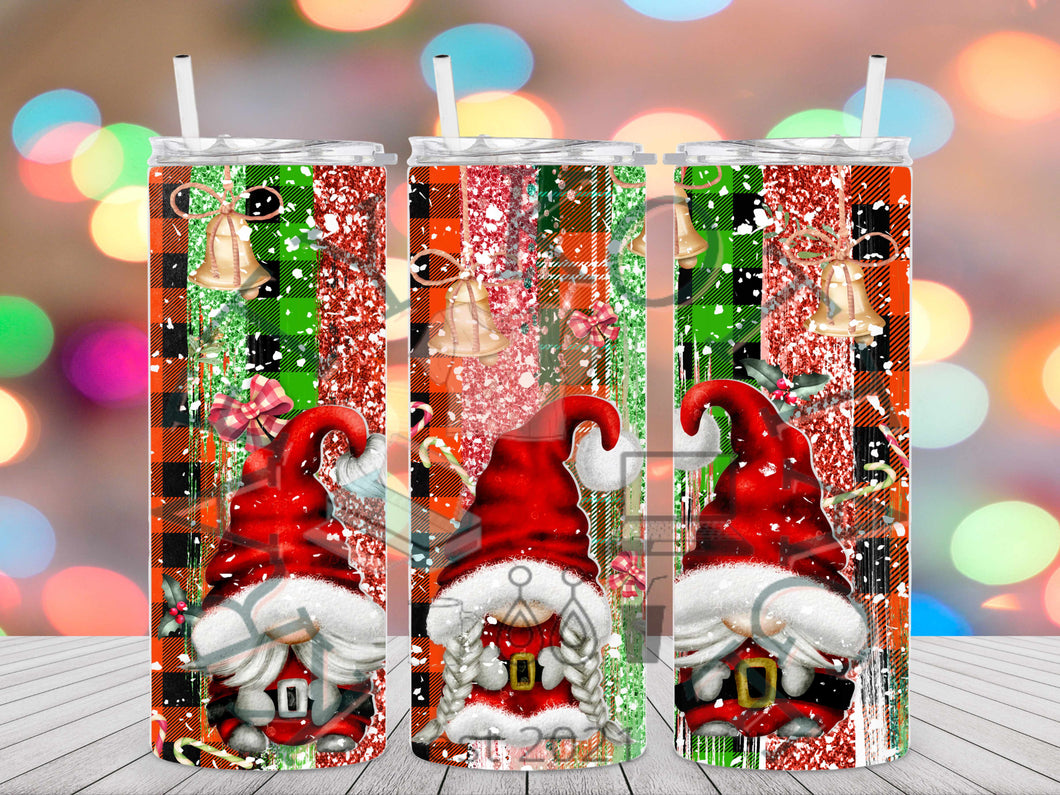 Santa Gnomes Tumbler